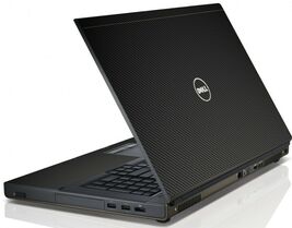LidStyles Carbon Fiber Laptop Skin Protector Decal Dell Precision M6800 / M6700 image 2