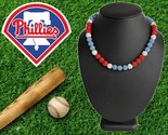 Bryce Harper Phillies Rhinestone CZ Crystal Disco Ball Bead Baseball Nec... - $22.76+