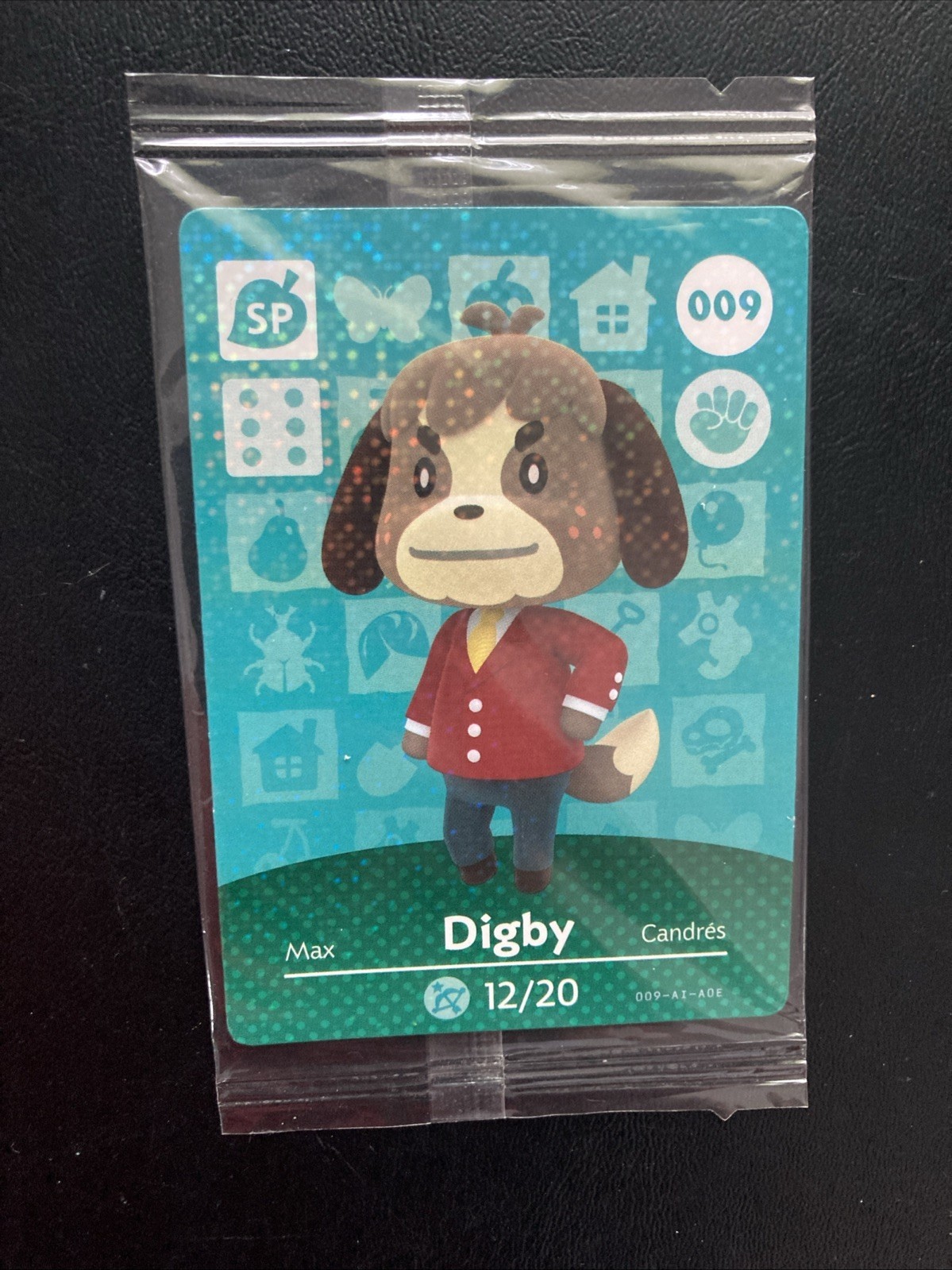 Digby 009 Animal Crossing Amiibo Card AUTHENTIC Series 1 - $2.96