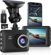2024 New Edition Dash cam Dashboard Camera with 32GB Card Reader in car Dash cam - £33.04 GBP