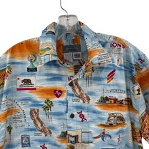 High Seas Trading Co Ionis Pharmaceuticals Carlsbad Hawaiian Shirt Size ... - $69.29