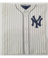 MLB New York Yankees Stretchable Fabric School Book Jersey Cover 8&quot; x 10&quot; - £1.57 GBP