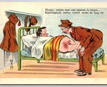 French Military Comic Scatological Stick Out Your Tongue UNP DB Postcard K5 - £16.30 GBP