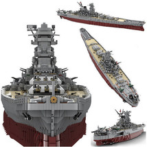 IJN Yamato Battleship MOC Building Blocks Set 1:200 Model Brick Kit Toys 8717pcs - £469.78 GBP