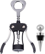 Wing Corkscrew, Premium Wine Opener with Bottle Stopper,Multifunctional ... - €14,90 EUR