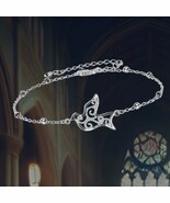 Dove Chain Bracelet Bracelet Sterling Silver Cute Bird Bracelet Jewelry - $1,850.83 MXN