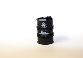 German Black Oil Fuel Drum Gas Barrel Ww2 Minifigure Fast Shipping - $75.56 MXN