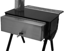 Heavy-Duty Cylinder Stove With A Hot Water Tank By Camp Chef. - $124.95