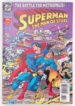 Superman The Man of Steel #34 Direct Edition Cover (1991-2003) DC Comics - £1.99 GBP