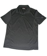 FILA Sport Athletic Fit Golf Polo Shirt Dark Gray Men Size Medium EUC - $14.80