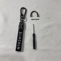 Genuine NEW Leather Lanyard For LINCOLN Lovers. Your Keys Will Be Impres... - $45.19 CAD