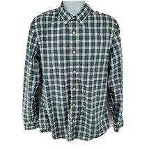 J. Press Long Sleeve Plaid Shirt Size XL Men&#39;s Button Up - £39.52 GBP
