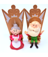 2011 Rudolph The Red Nosed Reindeer Santa Claus Mrs Chairs Thrones Toy F... - $553.22 MXN