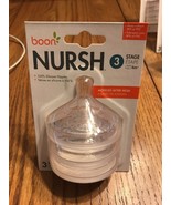 Boon Nursh 3 Stage Modeled After MOM 3 Nipples BRAND NEW-Ships N 24h - $18.69