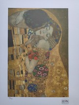 Gustav Klimt Signed - The Kiss - Certificate SPADEM Paris - £95.12 GBP