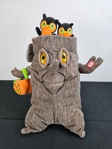 Hallmark Spooky Tree Owl Plush Animated Singing Halloween Addams Family TESTED - $34.60