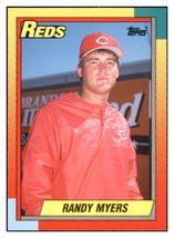1990 Topps Traded Randy
  Myers   Cincinnati Reds Baseball Card
  VFBMD - £0.85 GBP