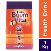 1 Kg Bournvita Cadbury Bournvita Health Drink Pouch 1000 Grams Free Ship - $46.05