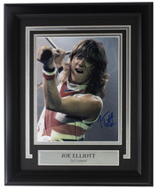 Joe Elliott Signed Framed 8x10 Young Def Leppard Photo JSA ITP - £189.49 GBP