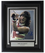 Joe Elliott Signed Framed 8x10 Young Def Leppard Photo JSA ITP - £190.82 GBP