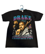 Drake Champagne Papi t Shirt Unisex Concert Size Medium Playerytees Black - $433.19 MXN