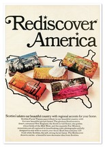 Scotties Facial Tissues Rediscover America Vintage 1972 Full-Page Magazi... - $9.70