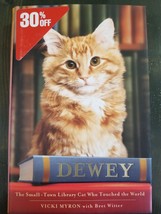 Dewey: The Small-Town Library Cat Who Touched the World - Hardcover - £5.33 GBP