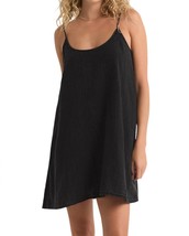 Z Supply shana gauze mini dress in BLACK - £40.15 GBP