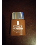 CLINIQUE Even Better Glow Light Reflecting Makeup SPF 15 WN 124 Sienna(X... - $41.90