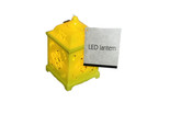 Light Green  LED Lantern 5.2 In Flickering Yellow Tea Light. On/Off Swit... - $9.78