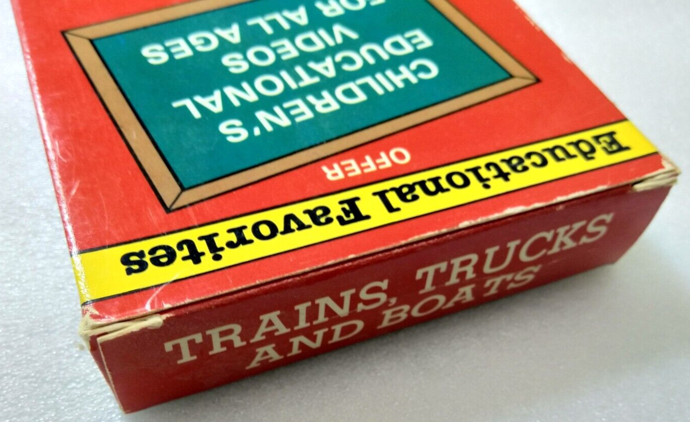 VHS Trains, Trucks And Boats (VHS, 1988, and 50 similar items