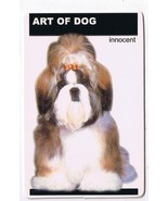 Trade Card Dog Calendar Card 2003 The Art Of Dog Innocent Shih Tzu - $1.97