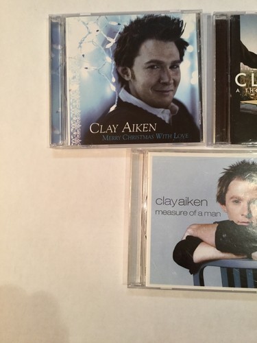 Lot of 3 Clay Aiken CDs:  Merry Christmas with Love, A Thousand Different ways Item image 2