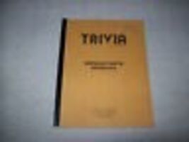Ramtek Trivia Original Vintage Video Arcade Game Manual 1970's - $16.19
