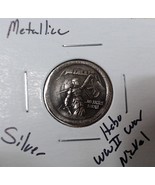 HOBO Metallica And Justice For All Made From A REAL WWII Silver Nickel S... - €14,63 EUR