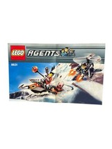 LEGO Agents 8631 Jetpack Pursuit Instruction Manual ONLY - £3.81 GBP