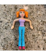 McDonald&#39;s 2006 Polly Pocket Polly World Collectible Toy Doll Orange Hair - $56.49 MXN