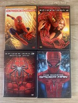 Spider-Man 4 Movie Lot: Spider-Man 1-3, The Amazing Spider-Man, DVD, Super Hero - £6.18 GBP