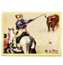 Picador &amp; Bull Vintage Spanish Phosphor Matches Collectible Corrochano E... - $373.45 MXN