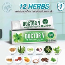 Doctor V Herbal Toothpaste 85g – Botanical Formula with 12 Thai Herbs for Refres - $29.50