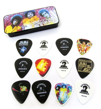 Jimi Hendrix Official 12 Guitar Pick Tin Are You Experienced - £11.01 GBP
