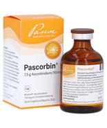 1 bottle of Pascorbin High Dose Vitamin C 7.5g ( 7500mg) bottle intrave - $75.00