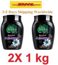 Dabur Vatika Black Seed Hair Mask 2 Box 1KgTreatment Cream 4.4 Ibs Fast Shipping - $70.85