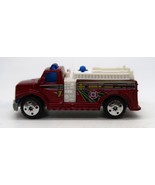 2002 MATCHBOX HIGHWAY RESCUE RED &amp; WHITE 1:64 DIECAST 2 7/8&quot; FIRE TRUCK ... - $16.83 CAD