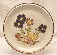 Hearthside Stoneware Dinner Plate Foliagetime Floral Expressions Japan Vintage - £19.46 GBP