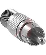 4 pack 25-7530 Aim connector cpad103 rca type f adapter  - $140.99 MXN