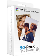 2&quot;X3&quot; Premium Instant Photo Paper (50 Pack) Compatible with Polaroid Sna... - £45.07 GBP