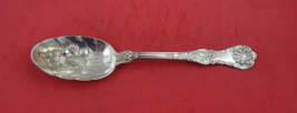 King George by Gorham Sterling Silver Berry Spoon embossed fruit in bowl... - $187.11