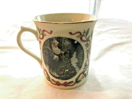 Lenox Santa&#39;s Tree of Life Gold Mark Mug Mint Condition Magic of Christmas 1997 - £25.47 GBP