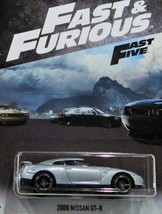 Hot Wheels Fast and Furious 2018 Series Silver 2009 Nissan GT-R DIE-CAST, 2009 N - £13.96 GBP